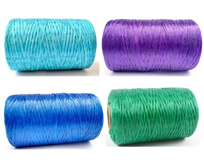 Kulay Artificial Sinew Waxed Flat Polyester Thread, 4 spools, 1,200 yards total - Image 1 of 4