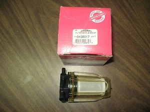 OMC FUEL FILTER BOWL & HOUSING EVINRUDE/JOHNSON 438017 OEM - Picture 1 of 7