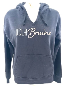 NEW UCLA Bruins Gear For Sports Big Cotton Black Hoodie Sweatshirt Women's M - Picture 1 of 10
