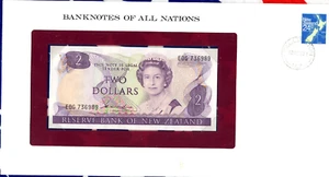 Banknoten aller Nationen Neuseeland 2 Dollars 1981 UNC P-170a EDG 736989 - Bild 1 von 3