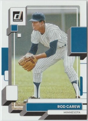 Donruss #178 Rod Carew 2022 - Minnesota Twins Foto 1 de 2