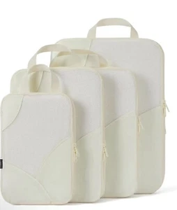 Compression Packing Cubes 4 Set/6 Set Travel Essentials Organizer Bags for Carry - Picture 1 of 6