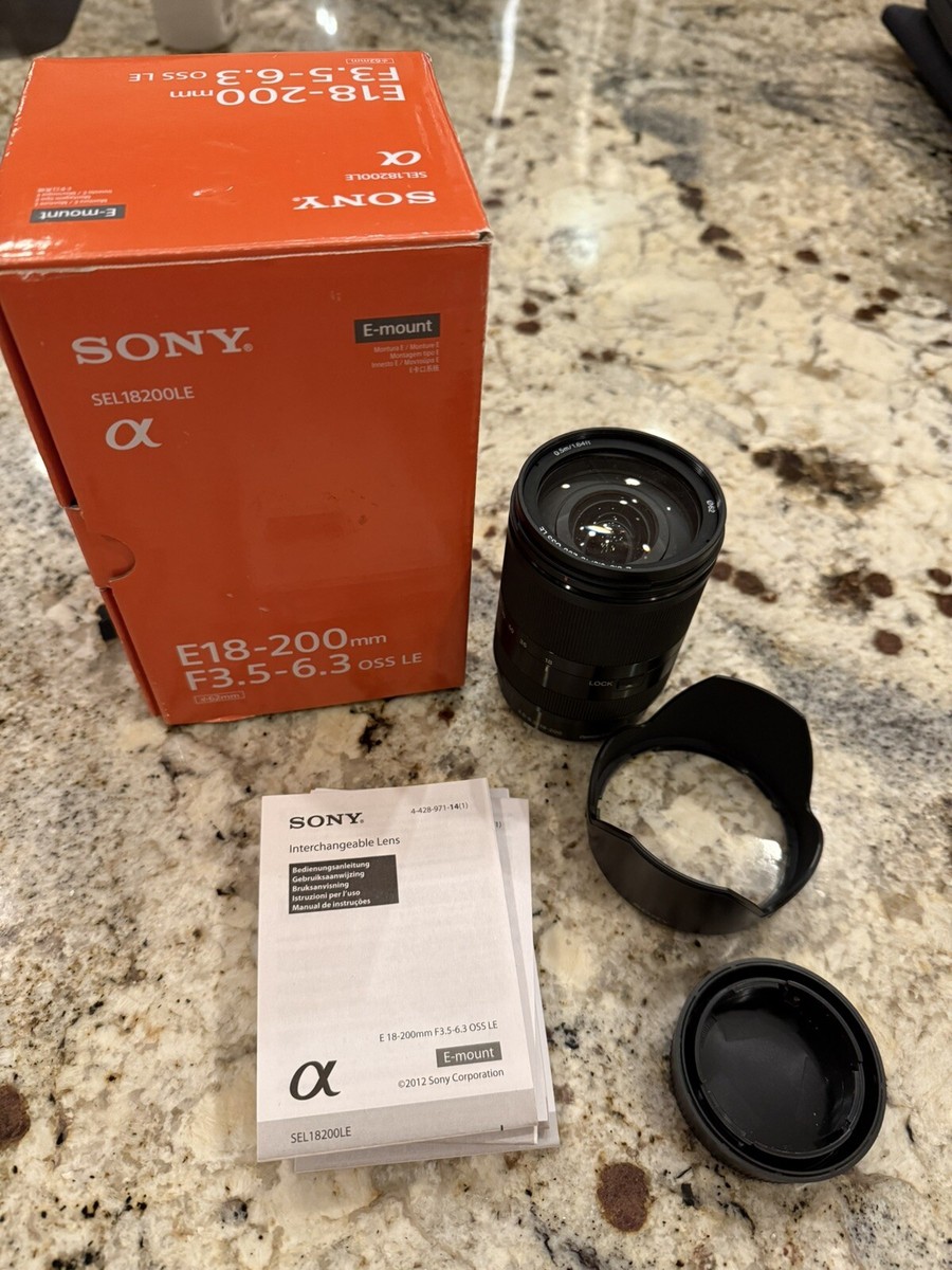 SONY - SONY SEL18200LE 箱付 SONY SEL18200LE 箱付