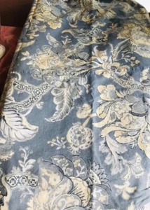 Pottery Barn Bristol Palampore Duvet Cover Queen 2 Euro Shams Blue Floral Rare🦩 - Picture 1 of 4