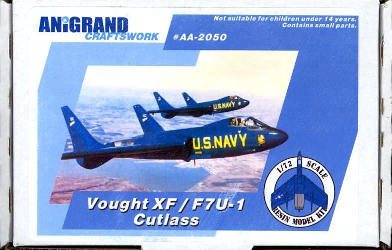 アニグランドVoughtXF7U-1 Cutlass#AA-2043 アニグランドVoughtXF7U-1 Cutlass#AA-2043 1/72 scale Chance