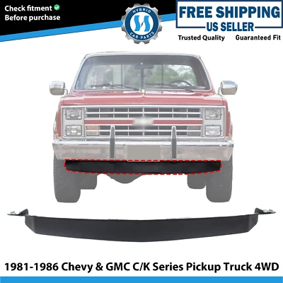 Cenefa deflectora de aire delantera para Chevrolet K10 K20 GMC K1500 K2500 1981-1986 4x4 Foto 1 de 4