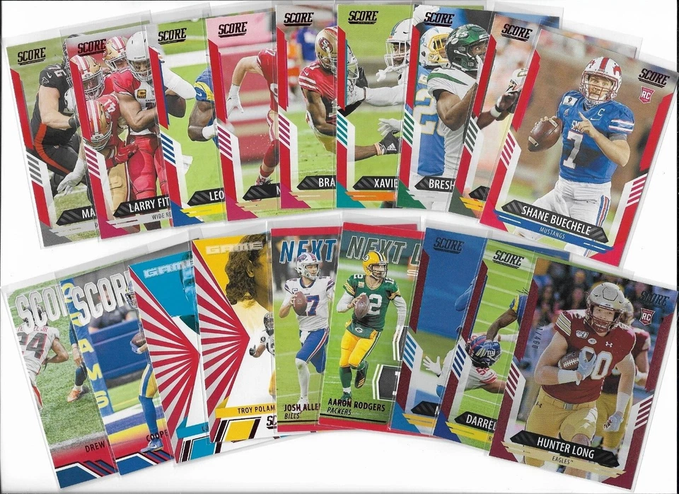 2021 Score Purple*Red Parallel*Red Dot*Inserts*Scorecard Singles  Free Shipping - Image 1 of 1