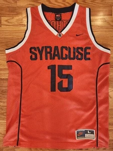 Carmelo Anthony Nike Syracuse Orange #15 Stitched Jersey Size L Preowned NCAA - Picture 1 of 24