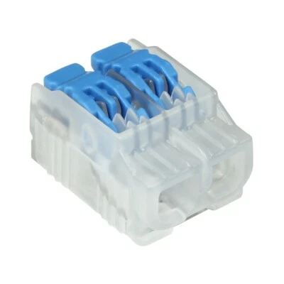 IDEAL 30-10L22 In-Sure® Wire Connectors - Box of 150 - Lever Type - 2 Port - Image 1 of 2