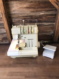 Vintage PFAFF Hobbylock 796 Electronic Serger Sewing Machine Tested - Picture 1 of 16
