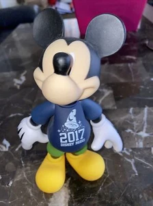 Disney Parks 2017 Mickey Mouse 7" Articulated Action Figure Toy - Picture 1 of 1
