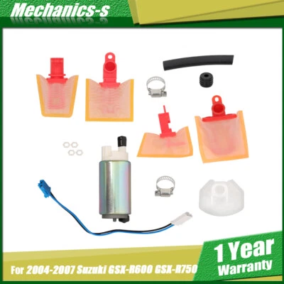 Fuel Pump Replaces 15100-01H00 For Suzuki GSX-R600 GSX-R750 2004-2007 USA - Image 1 of 4