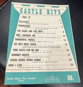 Castle Hits Vol 3 - pb c1964 - Partituras de colección - Libro de canciones Hermans Hermits etc. - Imagen 1 de 8