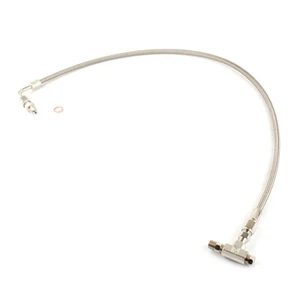 27.5" 4AN Universal Oil Feed Line M12 x 1.25mm pitch For MHI TD04 TD05 TD06 - Imagen 1 de 6