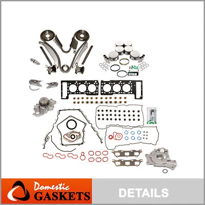 Kit de reconstrucción de motor para Chrysler Concorde Dodge Intrepid Stratus 02-06 2,7 L DOHC Foto 1 de 4