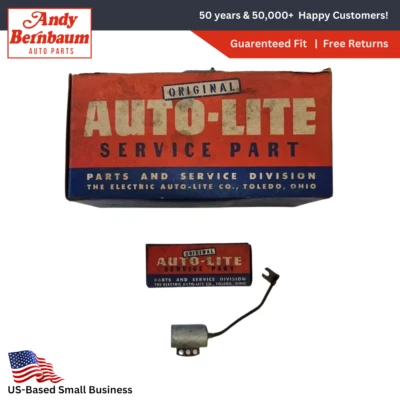 Juego de 10 condensadores de encendido Nash 1934-1972 auto ligero NOS IG-2671F. Foto 1 de 4