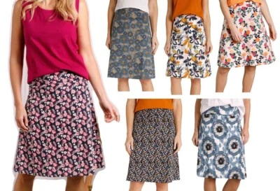 Ex Weird Fish Women's Skirt Melmo Organic Jersey Bottoms New UK Size 8 - 22 - Image 1 of 4