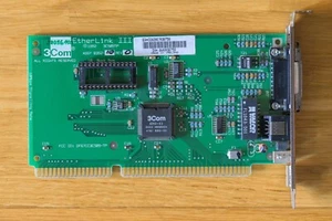 3Com EtherLink III 3C509TP | 10 Mbit Ethernet ISA Controller - Working - Bild 1 von 3