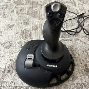 Sidewinder Precision 2 Joystick Microsoft Corporation Black X05-92624 Gaming PC - Picture 1 of 9