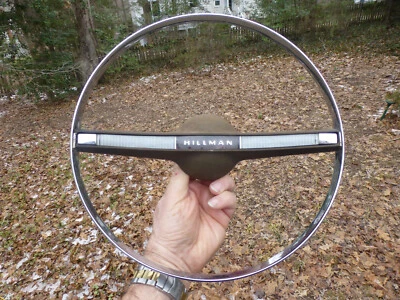 Hillman Minx MK6 1966 automático Super Minx volante bocina anillo empujador Foto 1 de 4