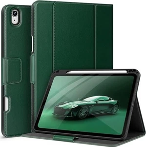 Custodia per iPad Air 11 Pollici M3/M2, Air 5a/4a Generazione con Portamatite Verde - Foto 1 di 5