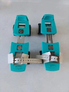 Vintage Rare  Beebees Teal toy Adjustable Roller Skates. Nice! Hard to Find. - Picture 1 of 10