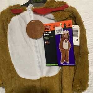 Totally Ghoul Plush "Hound Dog" Halloween Costume Small Toddler 9-12 Months NWT - Picture 1 of 3