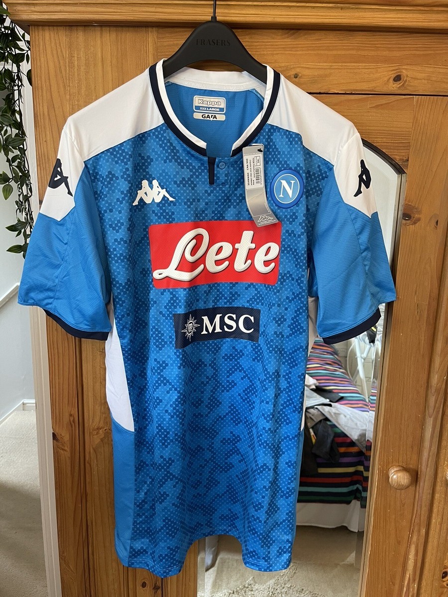 Kappa SSC Napoli ポロシャツ Mサイズ ネイビー
