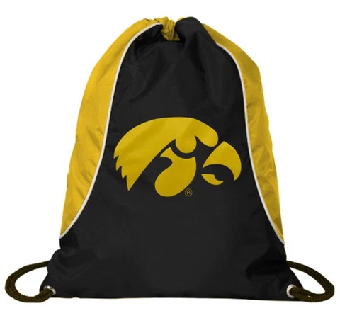 Concept One Iowa State Hawkeyes Drawstring Back Pack Book Bag School Red Gym#12 Cover