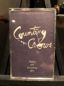 August And Everything After by Counting Crows (Cassette 1993) ADVANCE PROMO HTF - Picture 1 of 5