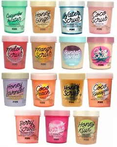 VICTORIA'S SECRET PINK EXFOLIATING BODY SCRUB SHOWER SCRUB 10 oz YOUR CHOICE - Picture 1 of 16