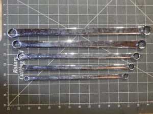 Matco 5 OF 6Pc Metric XL Extra Long Zero Deg Double Box Wrench Set 8MM 18MM 12Pt - Picture 1 of 4