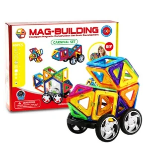 Magnetformen Magnetbaukaste Blocks Magnetic Magnetspielzeug 48 tlg BA - Bild 1 von 5