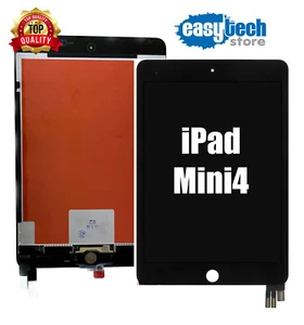 iPad MINI 4 A1538 A1550 LCD Display Touch Screen Gleich Original SCHWARZ - Bild 1 von 4