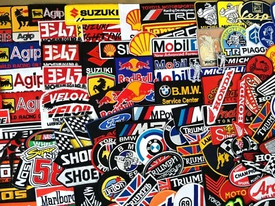 Wholesale Lot 40 Moto GP Supercar Racing Motorcycle Biker Sew Iron On Patch...  - Image 1 of 4
