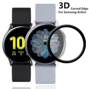 Vetro Temperato Per Samsung Galaxy Watch Active Intera Proteggi Schermo Cover UK - Zdjęcie 1 z 7