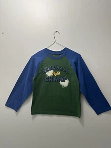Gymboree Boys Size 7 Winter, Holiday Long Sleeve Shirt, NWT! - Picture 1 of 3