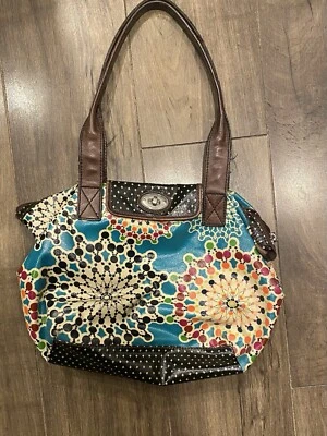 Cartera FOSSIL Brillante Multicolor Llave por Punto Bohemio Caprichoso Foto 1 de 4