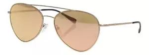 Prada Sport Linea Rossa Sonnenbrille 0PS50SS 1BK6Q2 - Matt Gold / Licht Brown - Bild 1 von 6