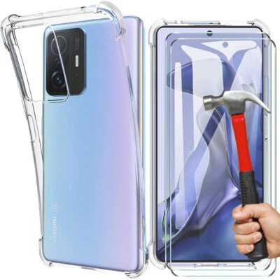 Coque Xiaomi Mi 11 Lite 11i 11T Pro Silicone Protection Antichoc + Verre Trempé - Imagen 1 de 4