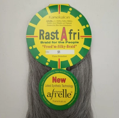 24英寸Kanekalon扭转编织合成发圈Rast A fri,100克颜色51 — 第 1/4 张图片