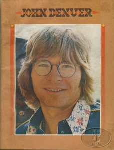 JOHN DENVER 1975 WINDSONG TOUR Concert Program Tour Book - Picture 1 of 1
