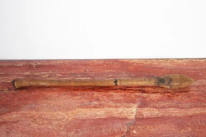 Club Chokwe geométrico tallado en madera de principios del siglo XX, Angola, arte africano,  - Imagen 1 de 10