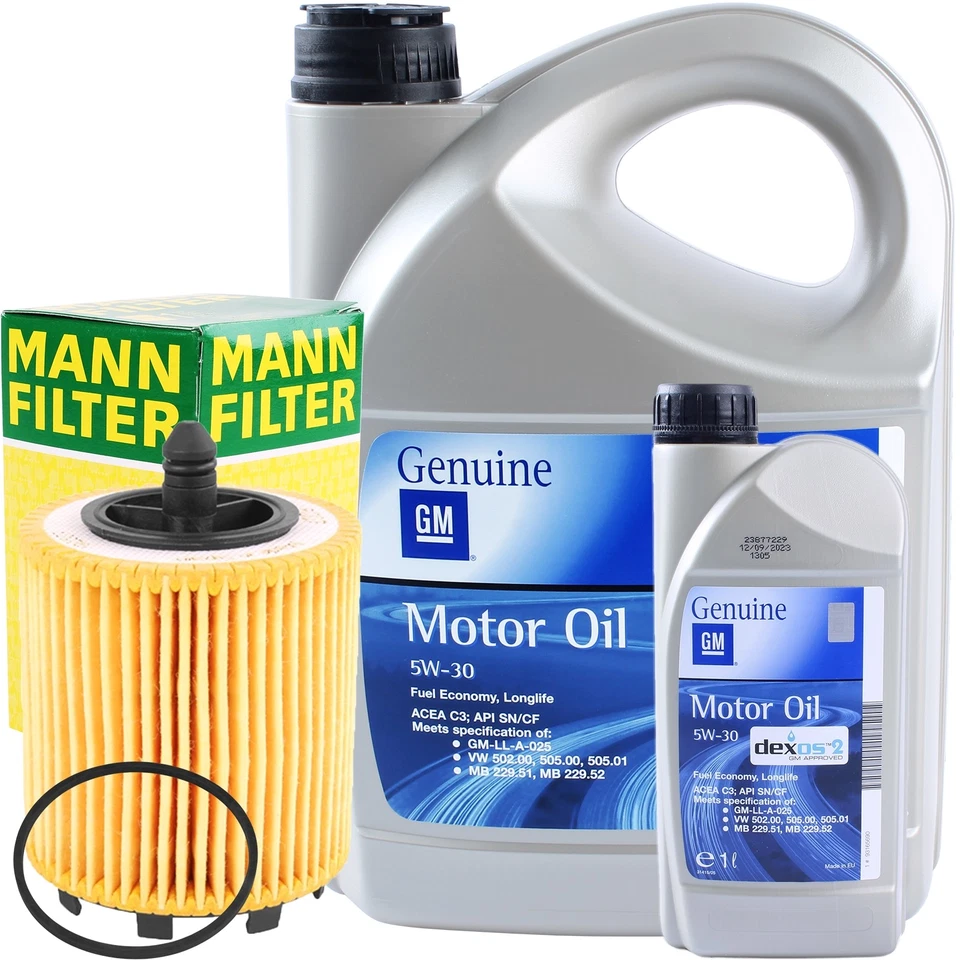 Mann-Filter Hu6007X Ölfilter Filter für Fiat Opel Alfa Cadillac 2000-