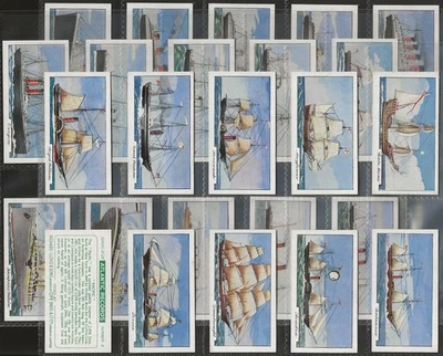 LLOYD-FULL SET- ATLANTIC RECORDS 1936 (25 CARDS) EXCELLENT - Image 1 of 4