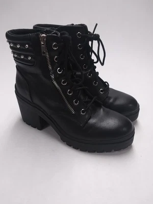 Botas de caminhada femininas No Boundaries com zíper cravejadas tamanho 8.5 espuma com memória - Imagem 1 de 4