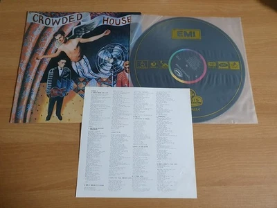 Crowded House – Crowded House 1987 Korea Vinyl LP Insert - Image 1 of 4