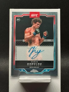 2025 Topps Chrome UFC - Roman Kopylov Rookie Signature #CRA-RK (RC) - Picture 1 of 2