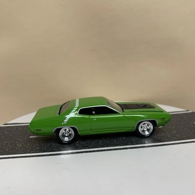 Muscle Car Johnny Lightning Gold Series 1971 Plymouth Road Runner 1:64 casi nuevo personalizado Foto 1 de 4