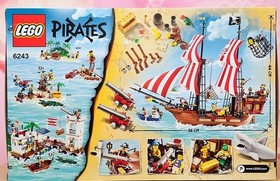 LEGO / #6243 / Brickbeard's Bounty PIRATE SHIP / Express / Genuine